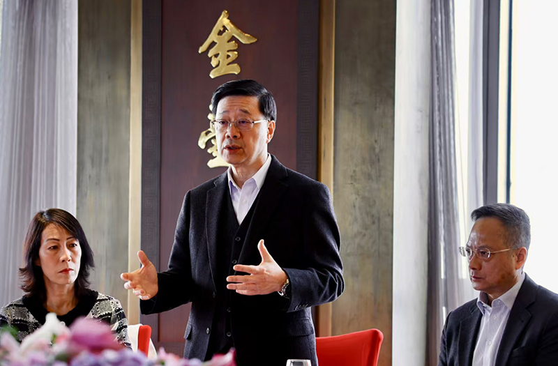 柏定生物总经理受邀参加香港特首午宴
